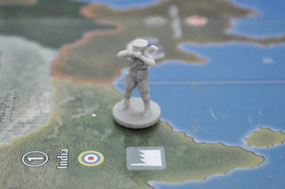 1/72 3D Printed ANZAC Commander (x1) - Combat Miniatures