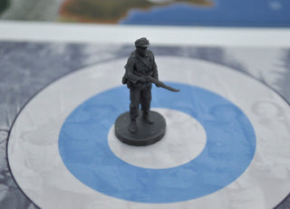 1/72 3D Printed Finnish Soldier in Cap Pose (x10) - Combat Miniatures