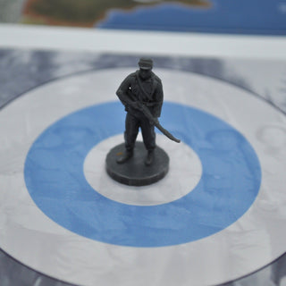 1/72 3D Printed Finnish Soldier in Cap Pose (x10) - Combat Miniatures