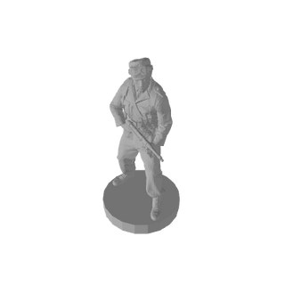 1/72 3D Printed Finnish Soldier Pose 3 (x10) - Combat Miniatures