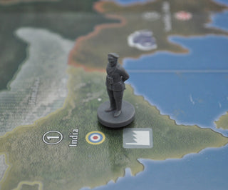 1/72 3D Printed German Field Marshal Rommel - Commander (x1) - Combat Miniatures