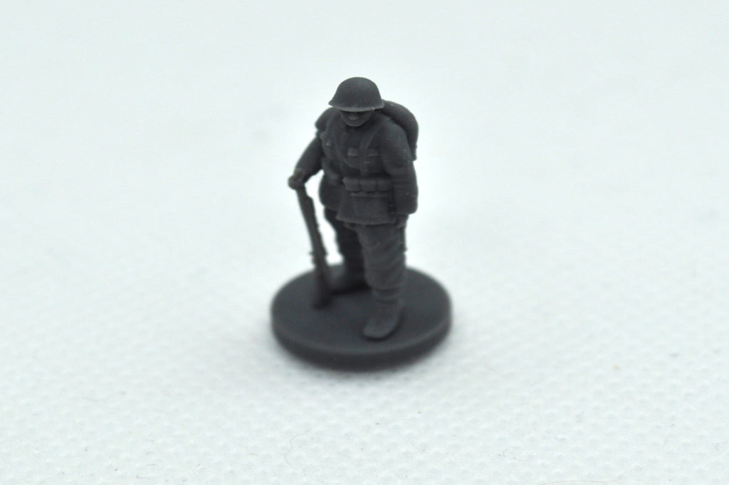 1/72 3D Printed Single WWII Neutral Soldier, Polish Rifleman - Combat ...
