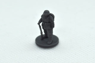 1/72 3D Printed Single WWII Neutral Soldier, Polish Rifleman - Combat Miniatures