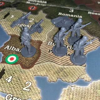 1/72 3D Printed WW2 German Soldier 1939 - 42 (x10) - Combat Miniatures