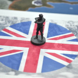 1/72 3D Printed WW2 Sikh Commonwealth Infantry Pose 3(x10) - Combat Miniatures