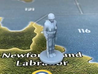 1/72 3D Printed WW2 US Soldier - Combat Miniatures