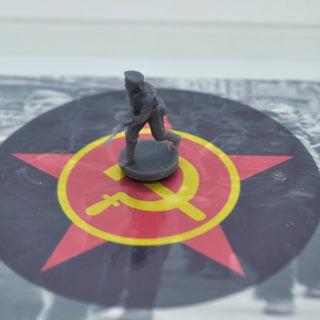 1/72 3D Printed WWII Soviet Marine w/ Lt Machine Gun, Set of 10 - Combat Miniatures