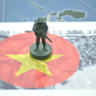 1/72 North Vietnam Army 3D Printed Infantry Set of 10 - Combat Miniatures