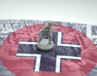 1/72 Scale 3D Printed WW2 German Airborne (x10) - Combat Miniatures