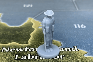 1/72 Single 3D Printed ANZAC Infantry - Combat Miniatures