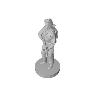 1/72 WW2 3D Printed Russian Airborne Pose 1 - Combat Miniatures