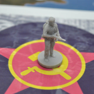 1/72 WW2 3D Printed Russian Airborne Pose 1 - Combat Miniatures