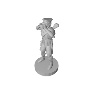 1/72 WW2 8th Army Commander (x10) - Combat Miniatures