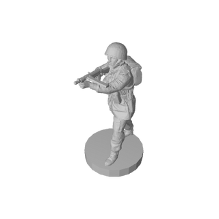 1/72 WW2 British Airborne with Helmet Pose 1 (x10) - Combat Miniatures