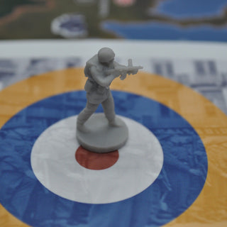 1/72 WW2 British Airborne with Helmet Pose 1 (x10) - Combat Miniatures