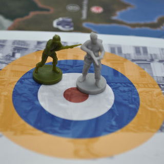 1/72 WW2 British Commando with Stocking Cap Pose 1 (x10) - Combat Miniatures