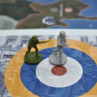 1/72 WW2 British SAS Soldier Pose 1 (x10) - Combat Miniatures