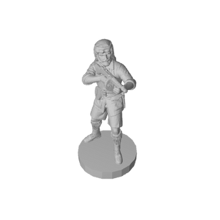 1/72 WW2 British SAS Soldier Pose 2 (x10) - Combat Miniatures