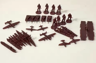 Axis & Allies 1941 Complete Russian Army (32 Pieces in Total)