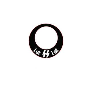 1st SS Division Unit ID Acrylic Markers (Set of 5) | 12.5mm Infantry Identification Tokens