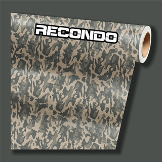 1:18 GI Joe VAMP Jeep Camo Vinyl Wrap | 1983 Model