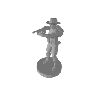 1/72 3D Printed ANZAC Soldier with Tommy Gun (x10)