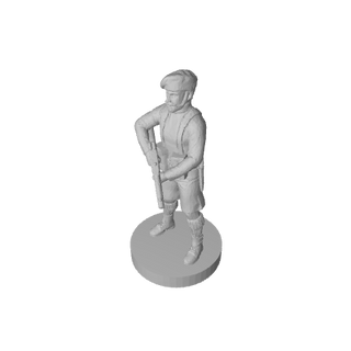 1/72 3D Printed WW2 SAS with Beret (x10)