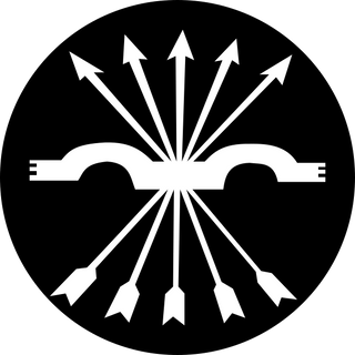 3.5" National Spain Roundel Sticker/Arrows - Combat Miniatures