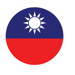 3.5 Round Custom National China Roundel Combat Label - Combat Miniatures