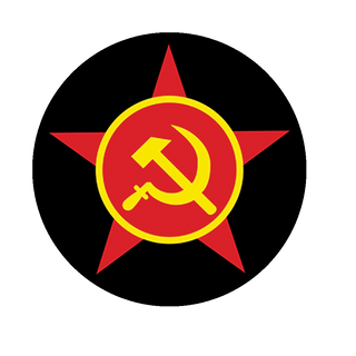 3.5" Round Soviet Russia Combat Label (4 Variants) - Combat Miniatures