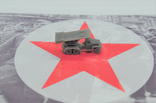 3D Printed 1/285 Katyusha Rocket Launcher (x10) - Combat Miniatures