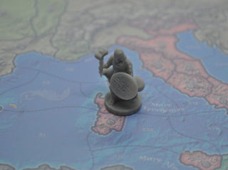 3D Printed 1/72 Mercenary with Hammer (x10) - Combat Miniatures