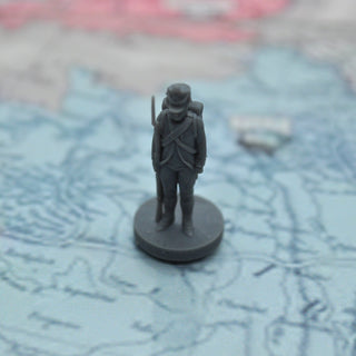 3D Printed 1/72 Napoleonic Russian Musketeer Pose 2 (x10) - Combat Miniatures