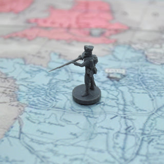 3D Printed 1/72 Napoleonic Russian Musketeer (x10) - Combat Miniatures