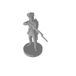 3D Printed 1/72 Napoleonic Russian Musketeer (x10) - Combat Miniatures