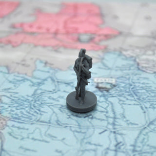 3D Printed 1/72 Scale Napoleonic French Fusiliers Pose 2 (x10) - Combat Miniatures