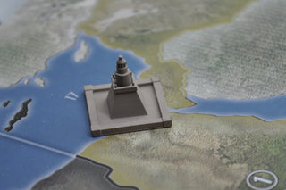 3D Printed Alexandra's Light House Victory City Marker(x1)| Axis & Allies & WW2 Wargaming - Combat Miniatures