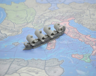 3D Printed Ancient Polyreme (x5) - Combat Miniatures