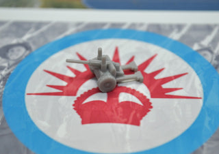 3D Printed BL 5.5inch Medium Artillery (x10) - Combat Miniatures