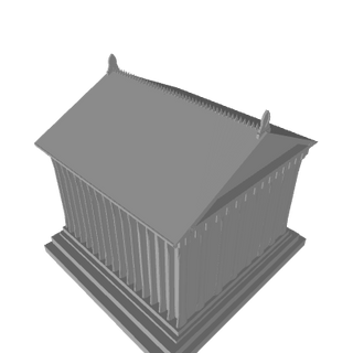 3D Printed Capital/Victory City, Ancient (x10) - Combat Miniatures