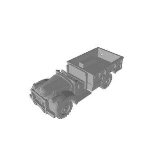3D printed Chevrolet 1533 30 CWT Truck (x10) - Combat Miniatures