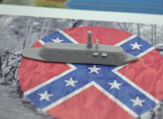 3D Printed CSS Virgina Iron Clad (x10) - Combat Miniatures