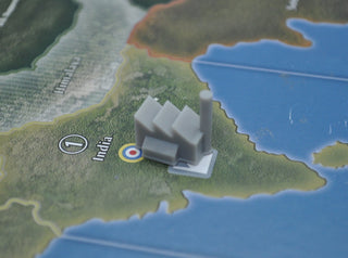 3D Printed Double Stack Industrial Complex (x10) - Combat Miniatures