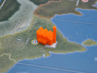 3D Printed Double Stack Industrial Complex (x10) - Combat Miniatures