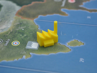 3D Printed Double Stack Industrial Complex (x10) - Combat Miniatures