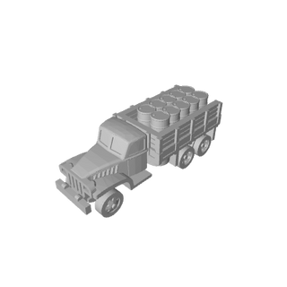 3D Printed Ford Supply Truck (x10) - Combat Miniatures