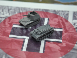 3D Printed German Stug 3c Tank Destroyer - Combat Miniatures