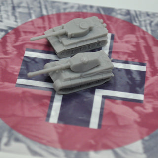 3D Printed German Tiger II (x10) - Combat Miniatures