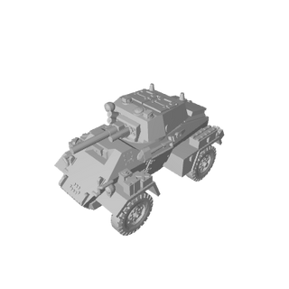 3D Printed Humber Armored Car (x10) - Combat Miniatures