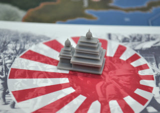 3D Printed Japanese Imperial Palace Victory City Marker (x1) - Combat Miniatures